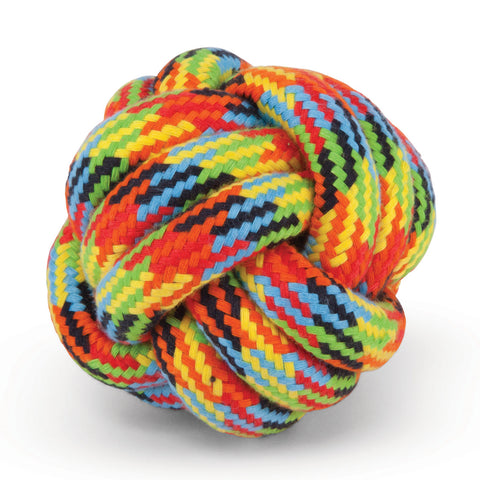 Kazoo Braided Rope Knot Ball Dog Toy