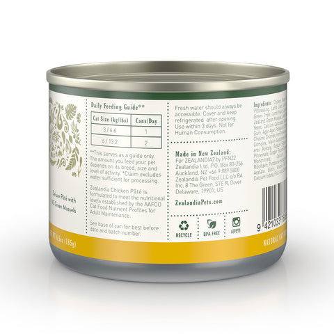 Zealandia Chicken Pate Adult Wet Cat Food