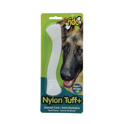 Fido Nylon Tuff+ Bone Beef Flavour Dog Toy