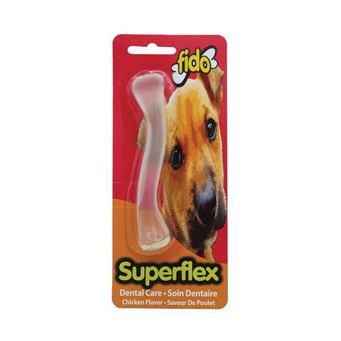 Fido Superflex Bone Chicken Flavour Dog Toy