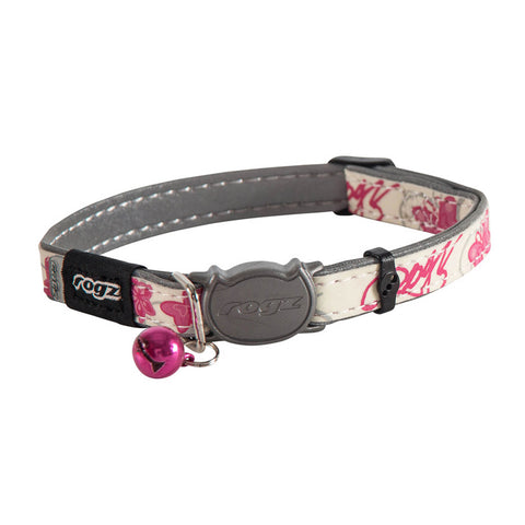 Rogz Glowcat Safeloc Cat Collar