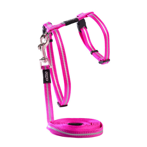 Rogz Alleycat Cat Harness & Lead Set