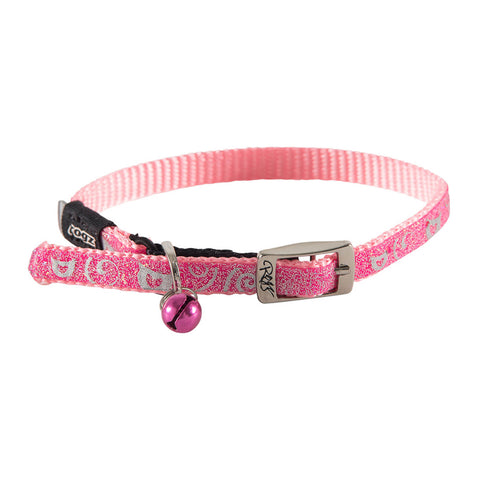 Rogz Sparklecat Pin Buckle Cat Collar