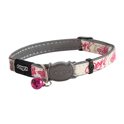 Rogz Glowcat Safeloc Cat Collar