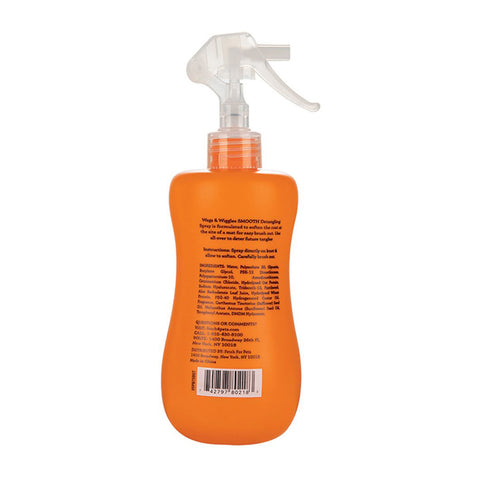 Wags & Wiggles Smooth Detangling Spray Juicy Apricot 355ml