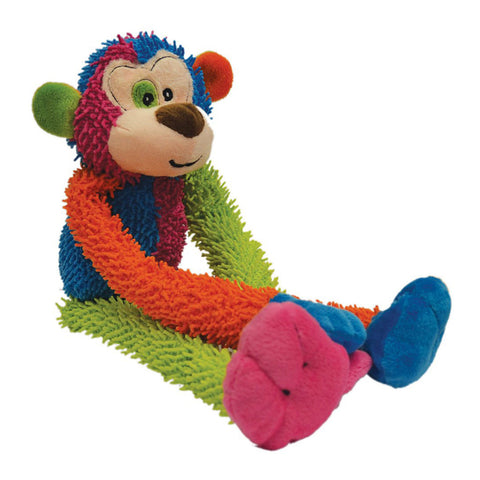 Scream Crew Monkey Loud Multicolour 43cm Dog Toy