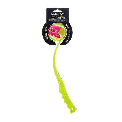 Scream Ball Launcher Dog Toy