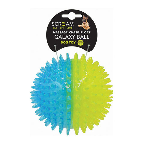 Scream Galaxy Ball Dog Toy