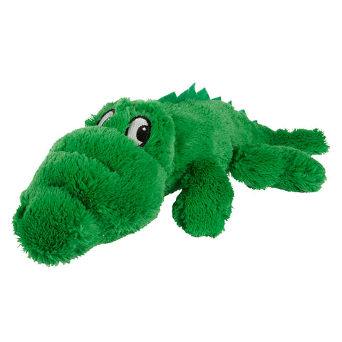 Yours Droolly Cuddlies Green Croc Dog Toy Small