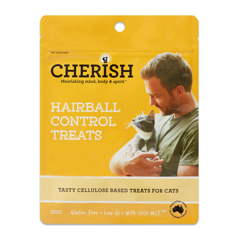 Cherish Hairball Control Cat Treats 120g