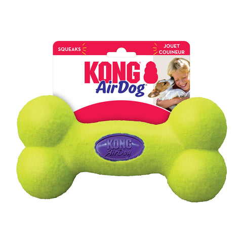 KONG Airdog Squeaker Bone Dog Toy Large