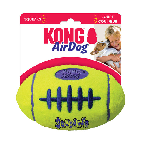 KONG Airdog Squeaker Football Dog Toy