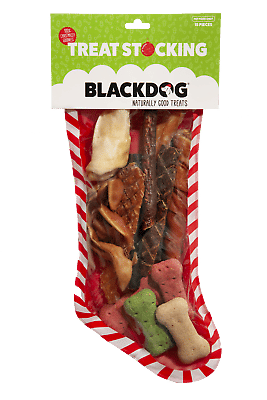 Blackdog Christmas Stocking Dog Treats 15pc