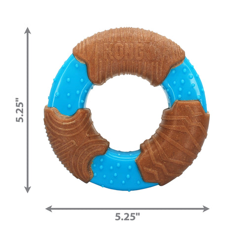 KONG Core Strength Bamboo Ring Dog Toy Large