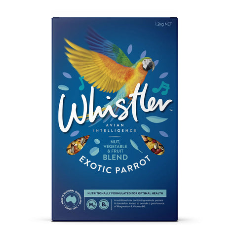 Whistler Exotic Parrot Nut, Vegetable & Fruit Blend 1.2kg