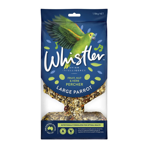 Whistler Large Parrot Fruit, Nut & Herb Percher 1.18kg