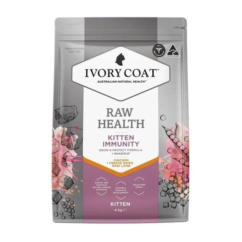 Ivory Coat Raw Health Kitten Immunity Kitten Dry Cat Food