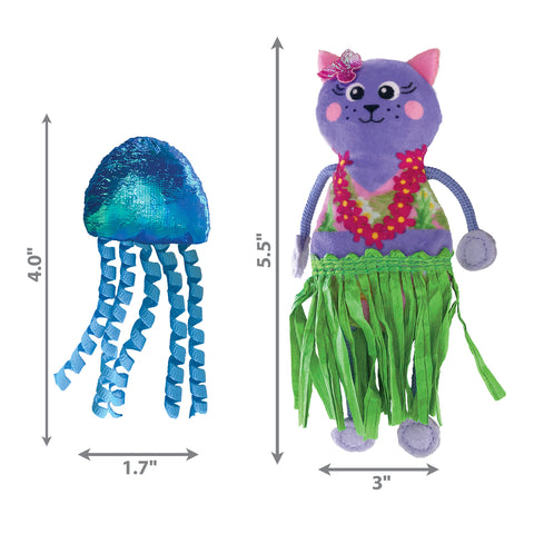 KONG Tropics Hula Cat Toy