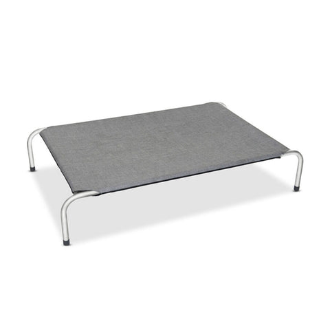 Superior Pet Goods Canvas / Twill Raised Bed Mid Grey