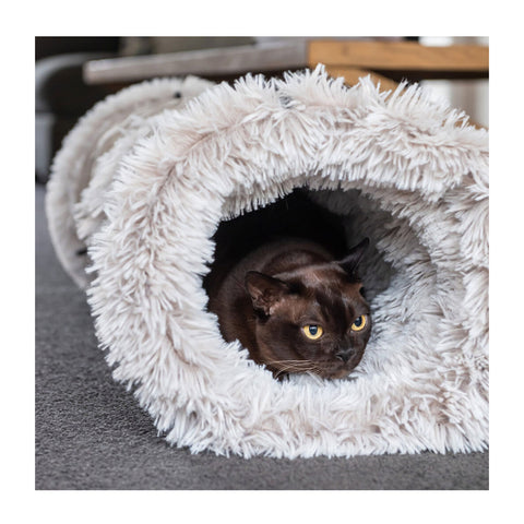 Superior Pet Goods Cat Tunnel Aspen Faux Fur