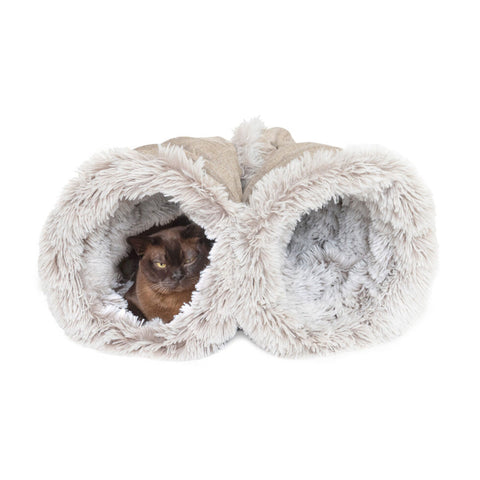 Superior Pet Goods Cat Tunnel Aspen Faux Fur