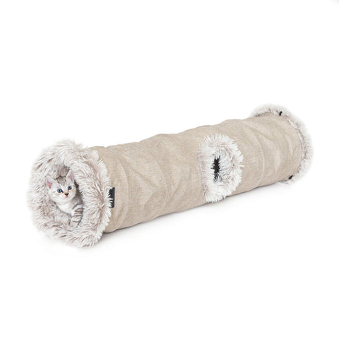 Superior Pet Goods Cat Tunnel Aspen Faux Fur