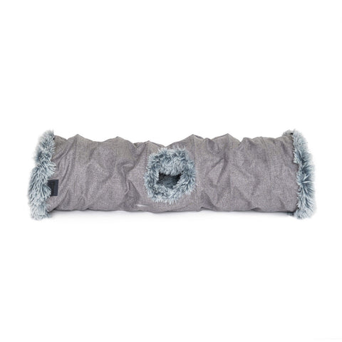 Superior Pet Goods Cat Tunnel Dove Grey