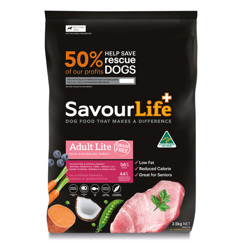 SavourLife Grain Free Lean Turkey Adult Dry Dog Food