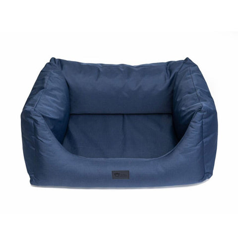 Superior Pet Goods High Side Hideout Ortho Ripstop Dog Bed Bondi Blue