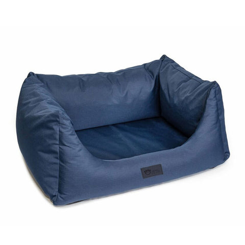 Superior Pet Goods High Side Hideout Ortho Ripstop Dog Bed Bondi Blue