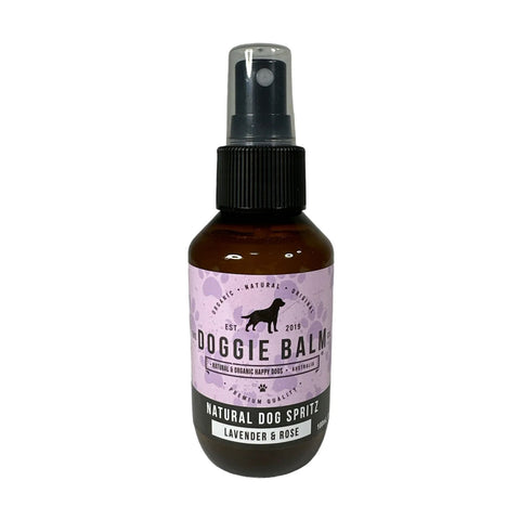 The Doggie Balm Co Natural Dog Spritz Lavender and Rose 100ml