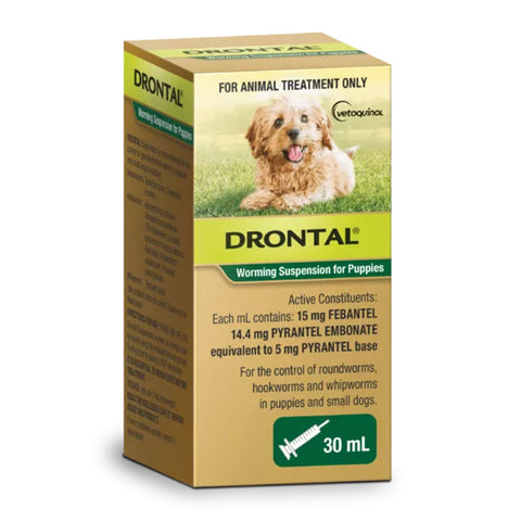 Drontal Worming Suspension Syrum for Puppies 30ml