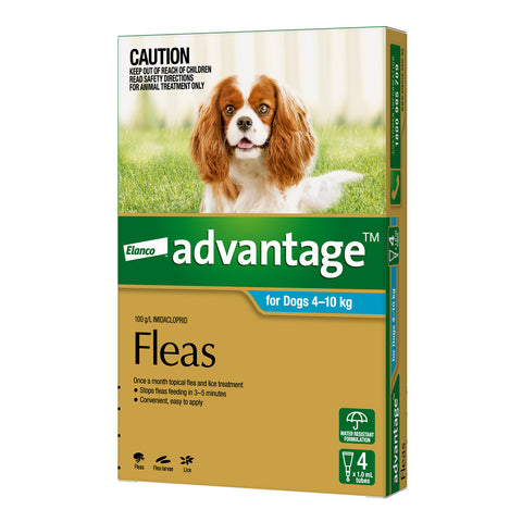 Advantage Flea Treatment for Dogs 4-10kg