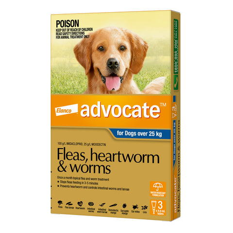 Advocate Flea, Heartworm & Worms for Extra Large Dogs +25kg