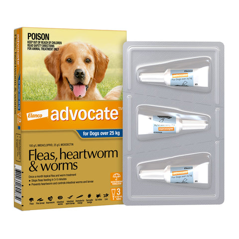 Advocate Flea, Heartworm & Worms for Extra Large Dogs +25kg