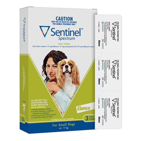 Sentinel Spectrum for Small Dogs 4-11kg