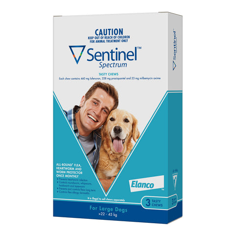 Sentinel Spectrum for Large Dogs 22-45kg