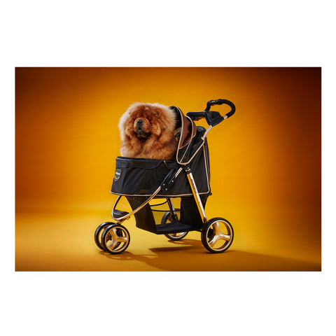 Ibiyaya Monarch Premium Pet Jogger Stroller Luxury Gold