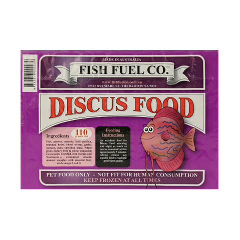 Fish Fuel Co Discus Frozen Fish Food 110g