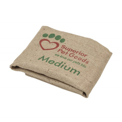 Superior Pet Goods Hessian Raised Dog Bed Cover