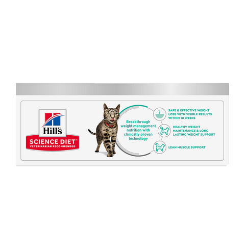 Hills Science Diet Perfect Weight Variety Pack Adult Canned Cat Food 12 x 82g