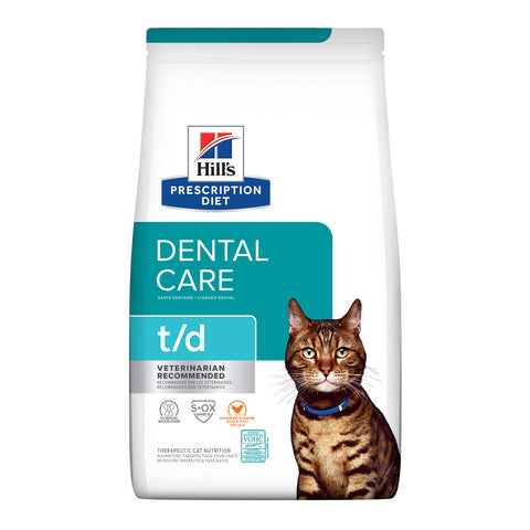 Hill's Prescription Diet T/D Dental Care Dry Cat Food