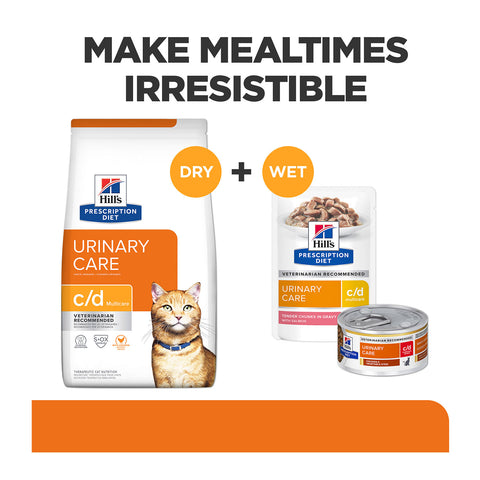 Hill's Prescription Diet C/D Multicare Urinary Dry Cat Food