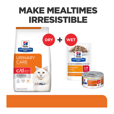 Hill's Prescription Diet C/D Multicare Stress Dry Cat Food