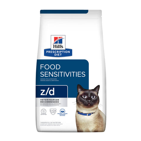 Hill's Prescription Diet Z/D Skin / Food Sensitivities Dry Cat Food