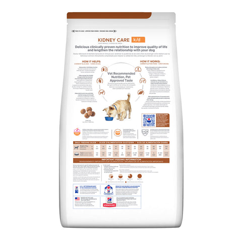 Hill's Prescription Diet K/D Kidney Care Dry Dog Food