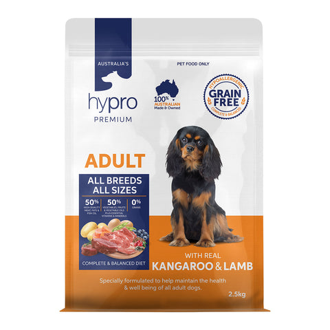 Hypro Premium Grain Free Kangaroo & Lamb Adult Dry Dog Food