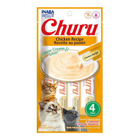 Inaba Churu Chicken Cat Treats 4pk