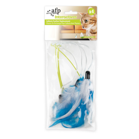 AFP Interactives Culbuto Feather Replacement 4pk