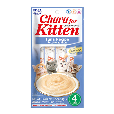 Inaba Churu Tuna Kitten Cat Treats 4pk